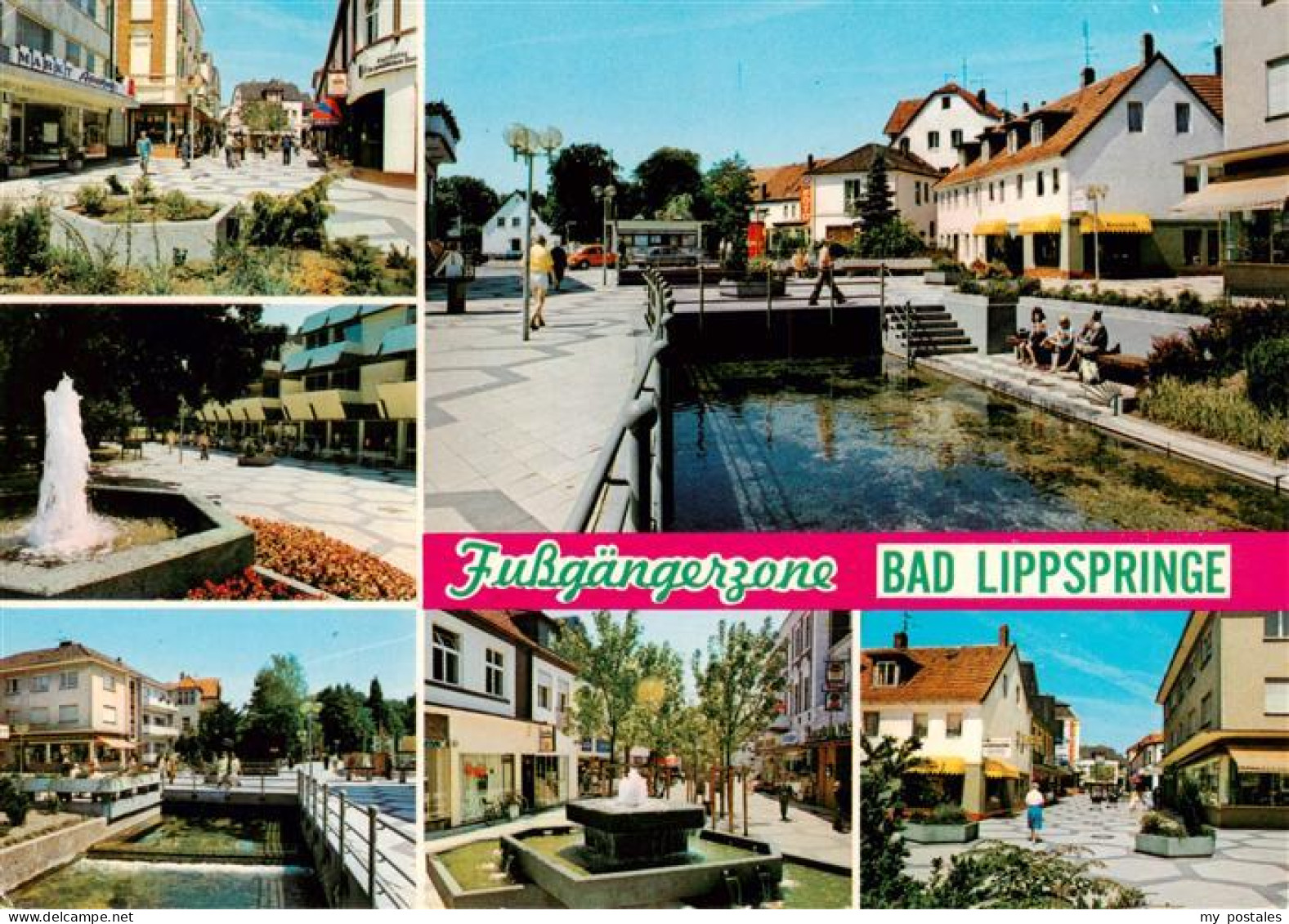 73881034 Bad Lippspringe Fussgaengerzone Teilansichten Bad Lippspringe - Bad Lippspringe