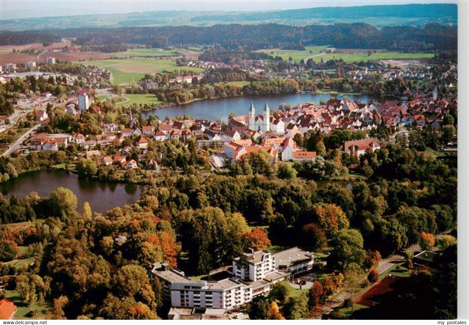 73881025 Bad Waldsee Moorheilbad Fliegeraufnahme Bad Waldsee - Bad Waldsee