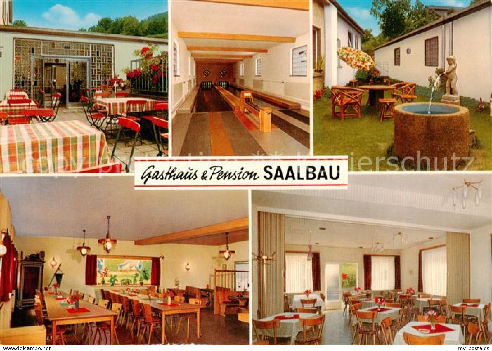 73847450 Erbach Bergstrasse Gasthaus Pension Saalbau Restaurant Kegelbahn Erbach - Heppenheim