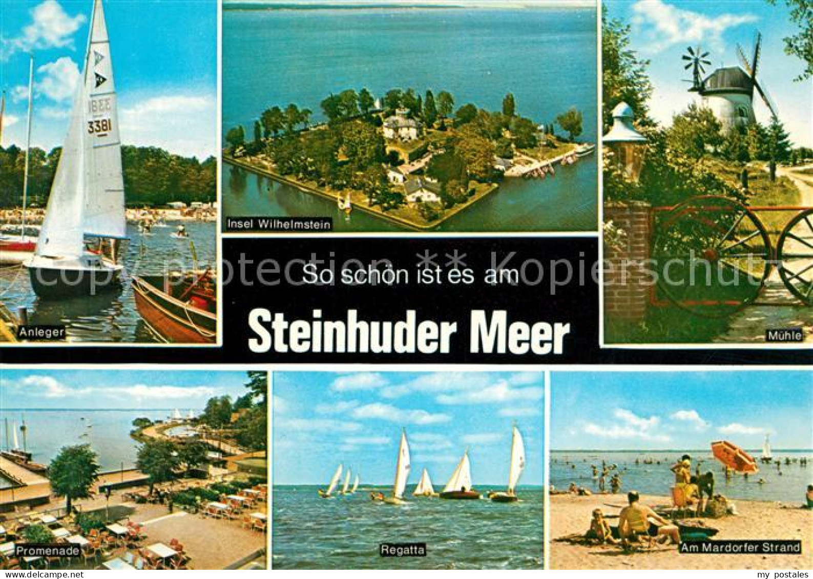 73152302 Steinhude Anleger Insel Wilhelmstein Promenade Regatta Mardorfer Strand - Steinhude