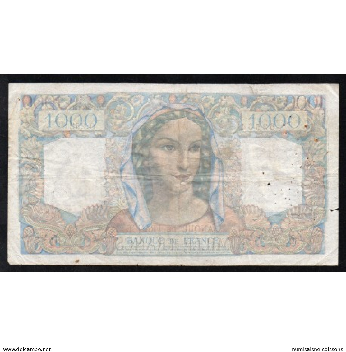 FAY 41/13 - 1000 FRANCS MINERVE ET HERCULE - 25/04/1946 - A.252 - PICK 130 - TB - 1 000 F 1945-1950 ''Minerve Et Hercule''