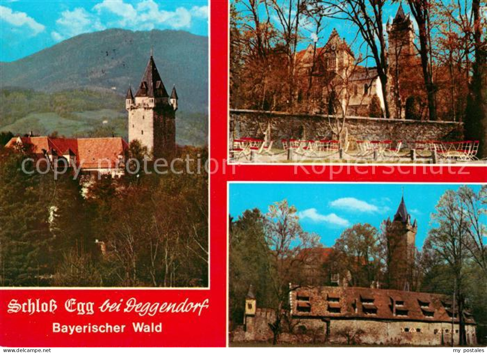 73147484 Deggendorf Donau Schloss Egg Bayerischer Wald Deggendorf Donau - Deggendorf