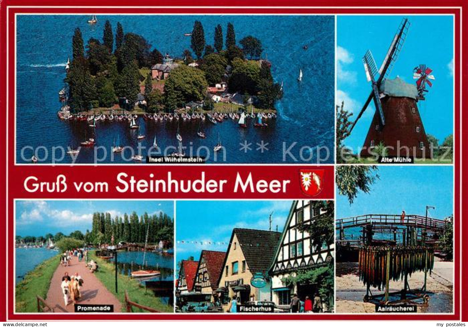 73146156 Steinhuder Meer Alte Muehle Fischerhus Insel Wilhelmstein  Steinhuder M - Steinhude