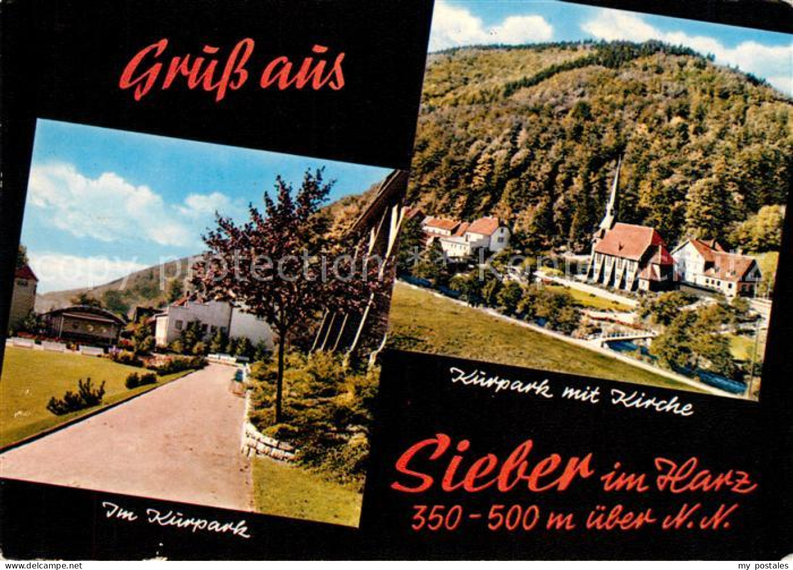73145264 Sieber Kurpark Mit Kirche Sieber - Herzberg