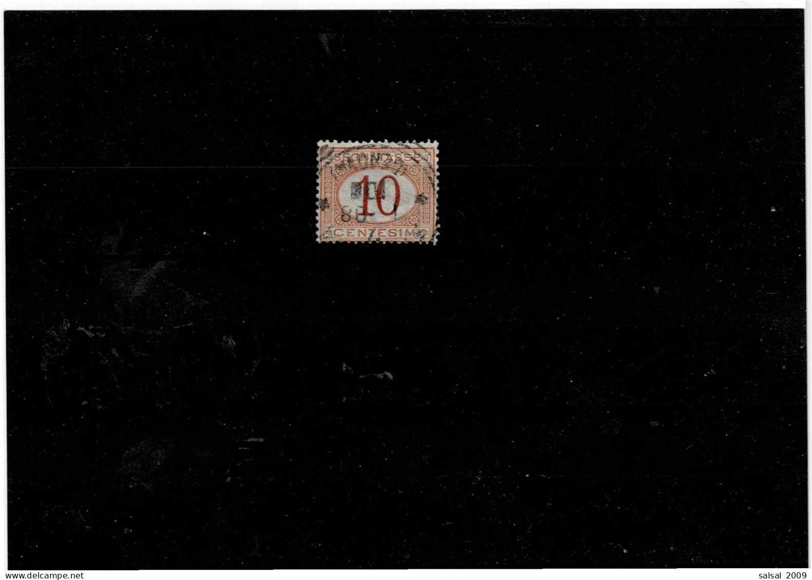 ITALIA REGNO ,"Segnatasse",10c. Usato ,qualita Ottima - Postage Due