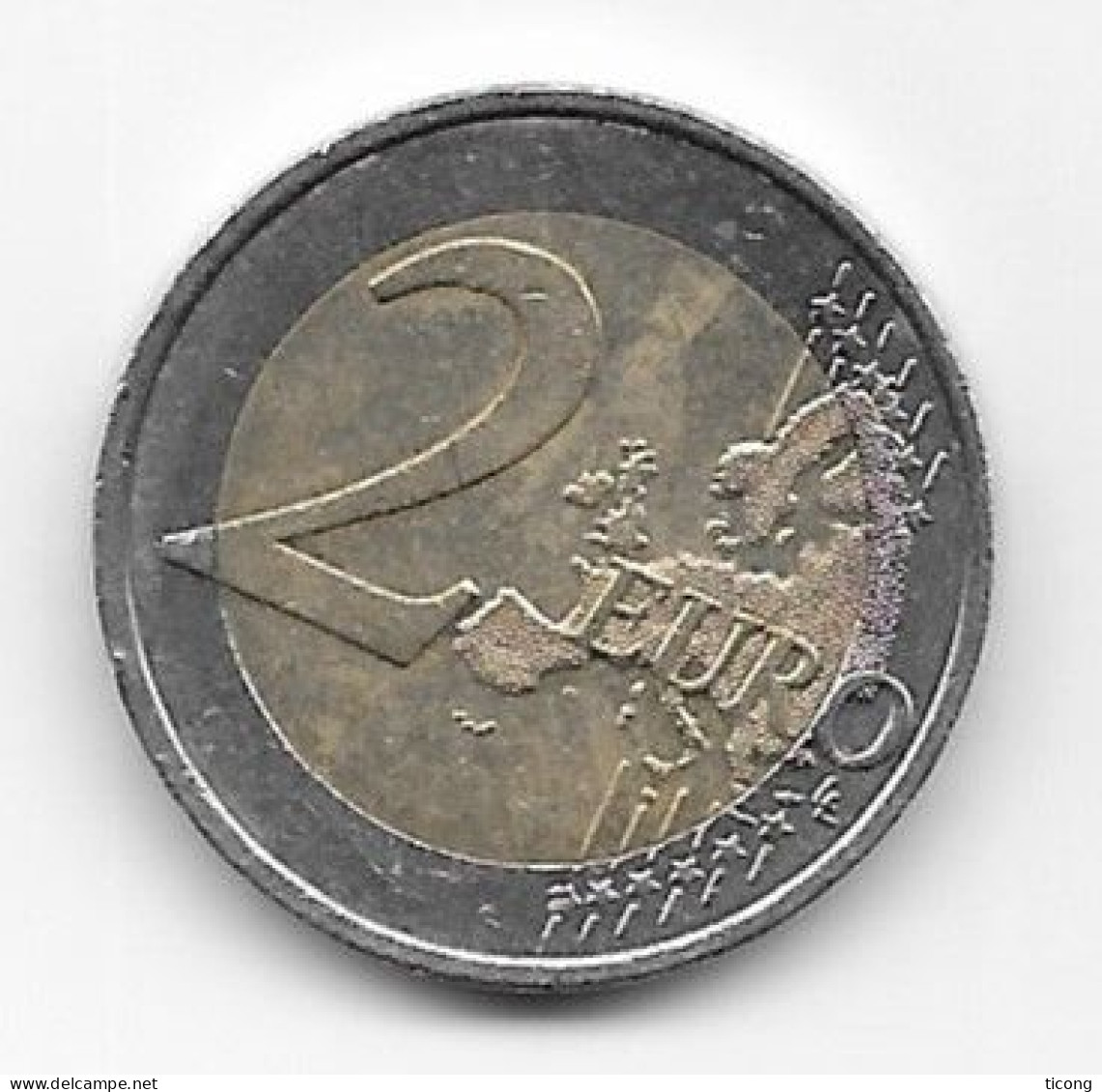 2 EUROS AUTRICHE 2012 - COMMEMORATION DES 10 ANS DE L EURO, VOIR LE SCANNER - Austria