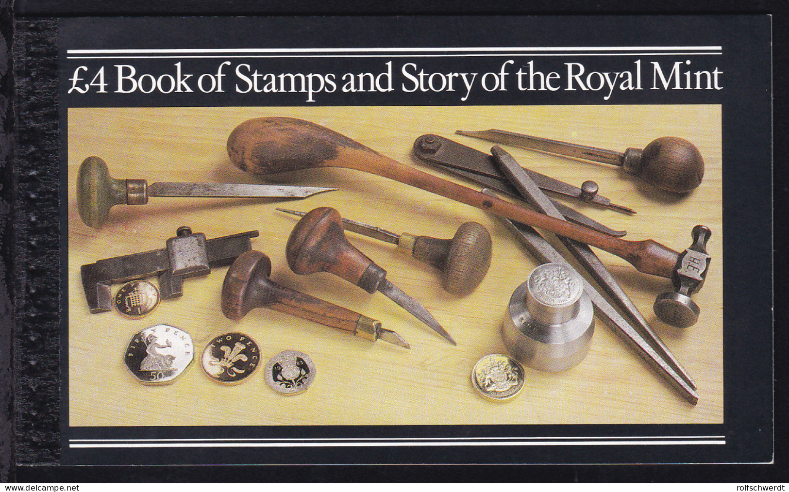 Book Of Stamps And Story Of The Royal Mint - Libretti