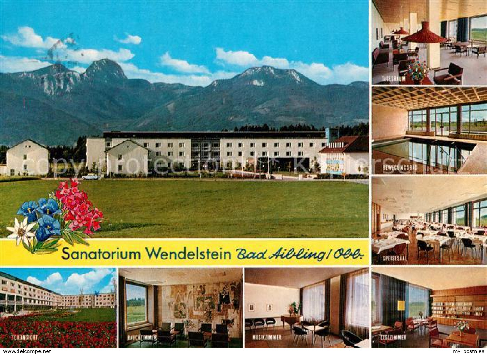 73143775 Bad Aibling Sanatorium Wendelstein Innenansichten Alpen Bad Aibling - Bad Aibling