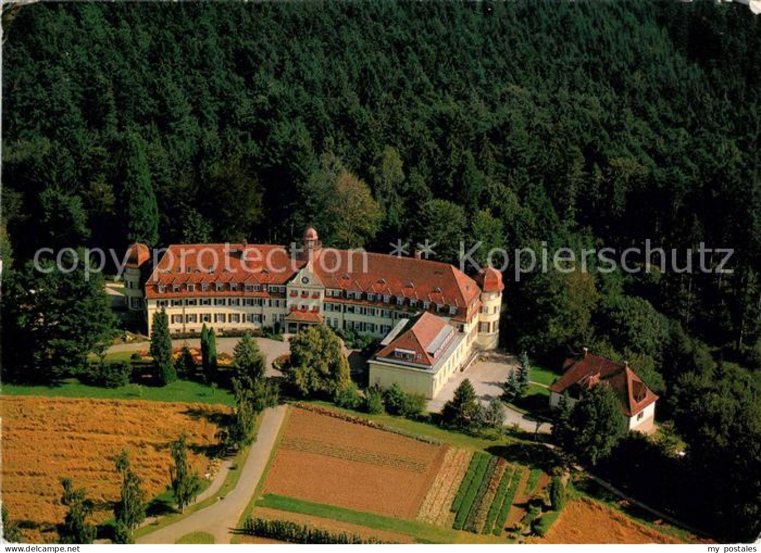 73143169 Rehnenhof Christl Erholungsheim Schoenblick Fliegeraufnahme Rehnenhof - Schwäbisch Gmünd