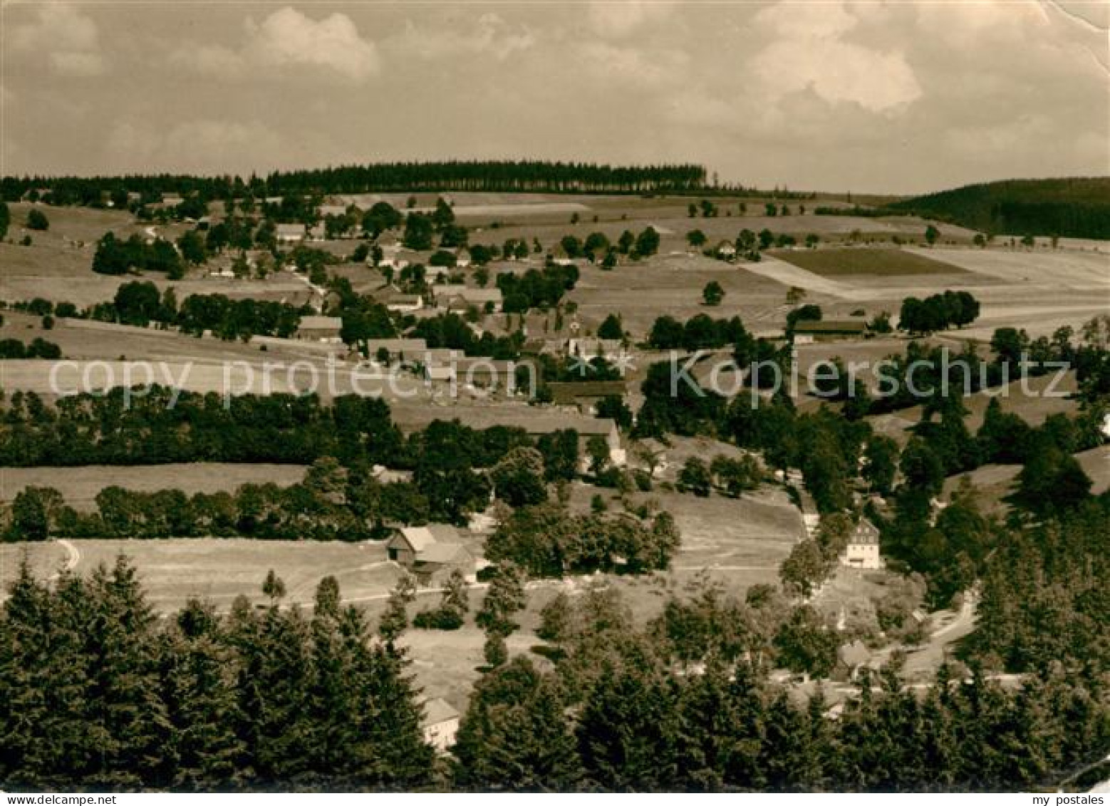 73142128 Schoenfeld Erzgebirge Landschaftspanorama Schoenfeld Erzgebirge - Schmiedeberg (Erzgeb.)