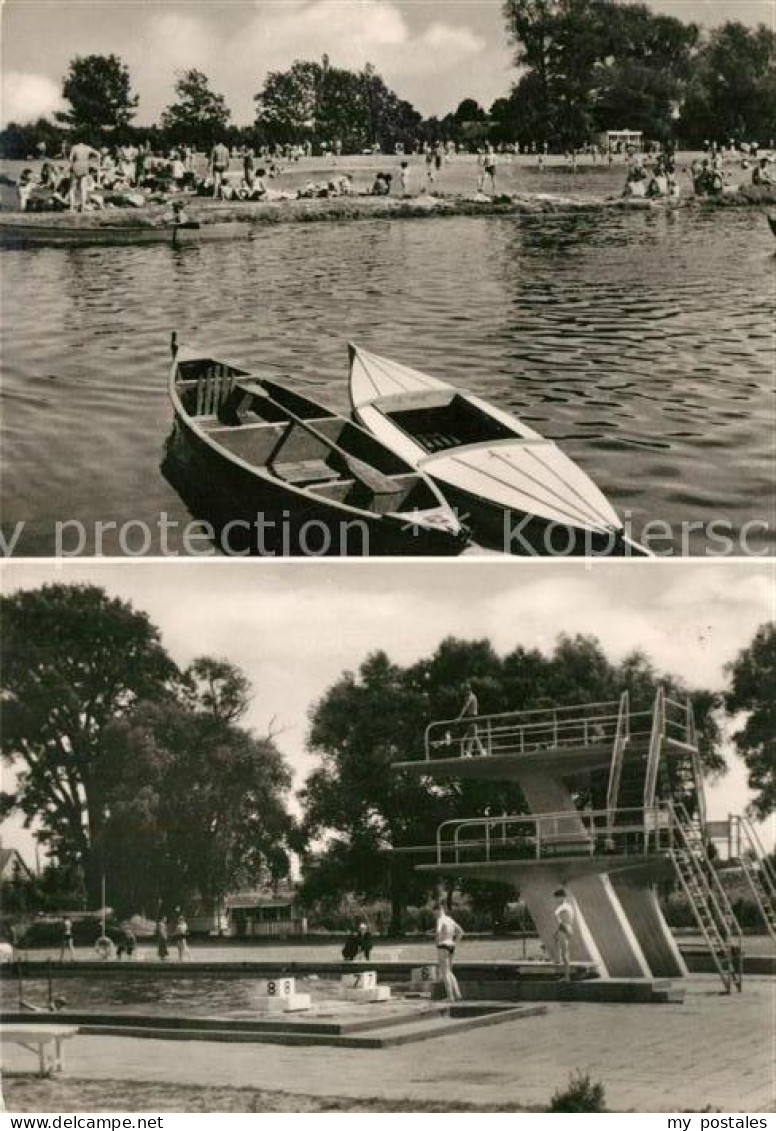 73141908 Muehlhausen Thueringen Bad Der Sozialistischen Jugend Badestrand Sprung - Muehlhausen