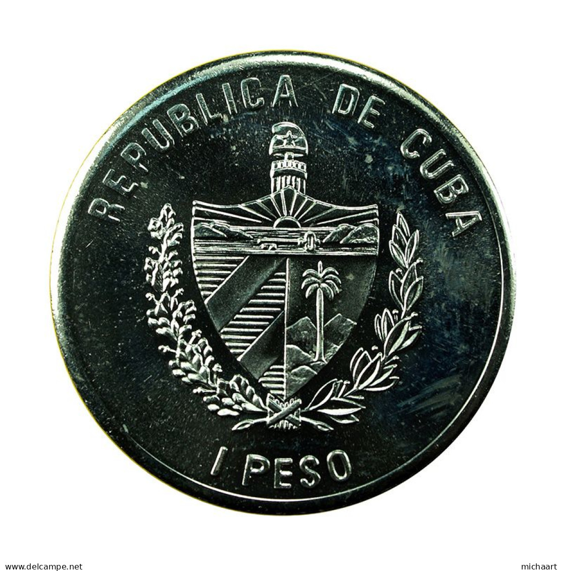 Cuba Coin 1 Peso 1995 Pirates Of The Caribbean Sir Henry Morgan 02766 - Kuba