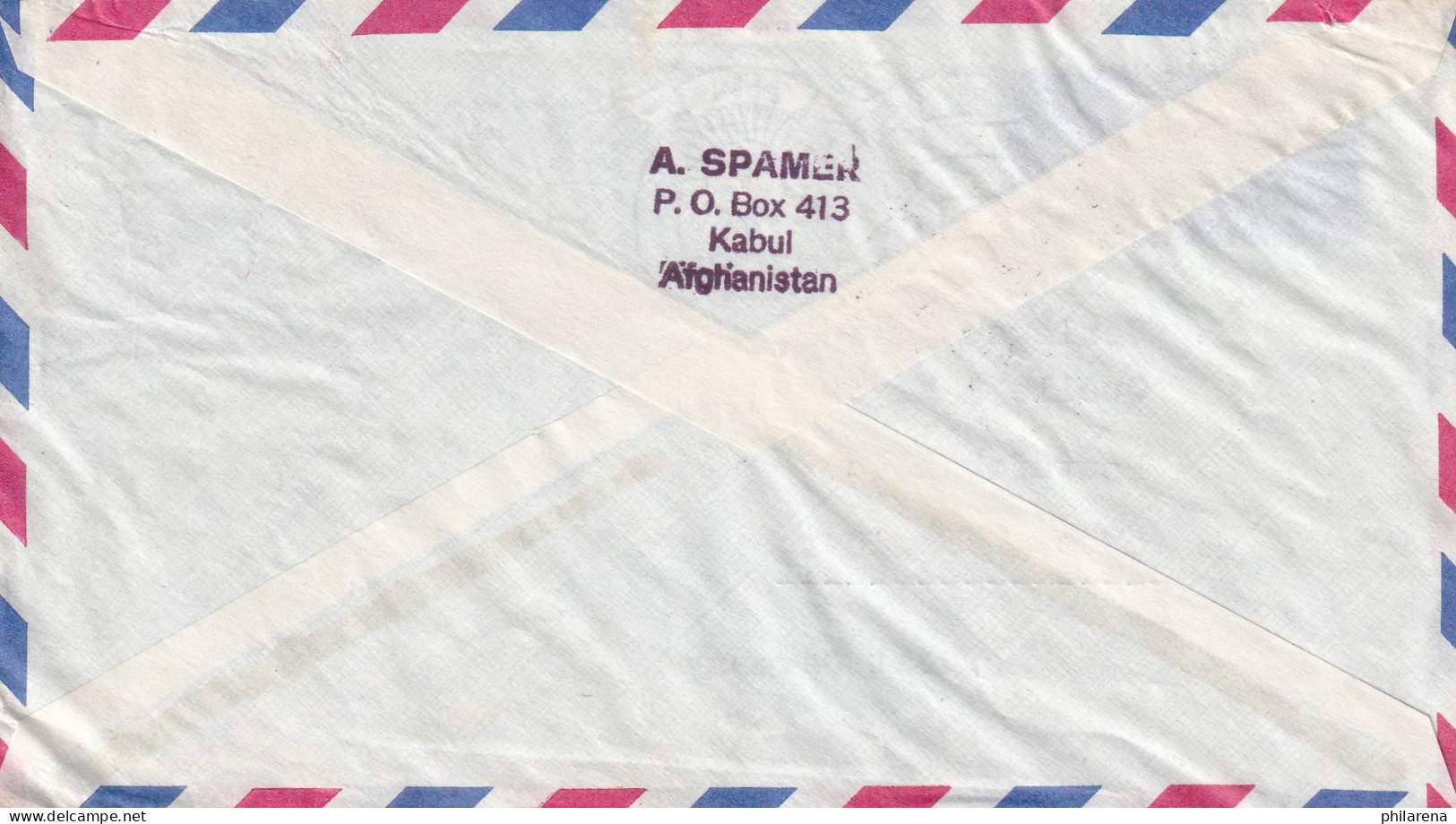 Afghanistan: Kabul 1957, 2 Covers To Heidelberg 1962/67 - Afghanistan