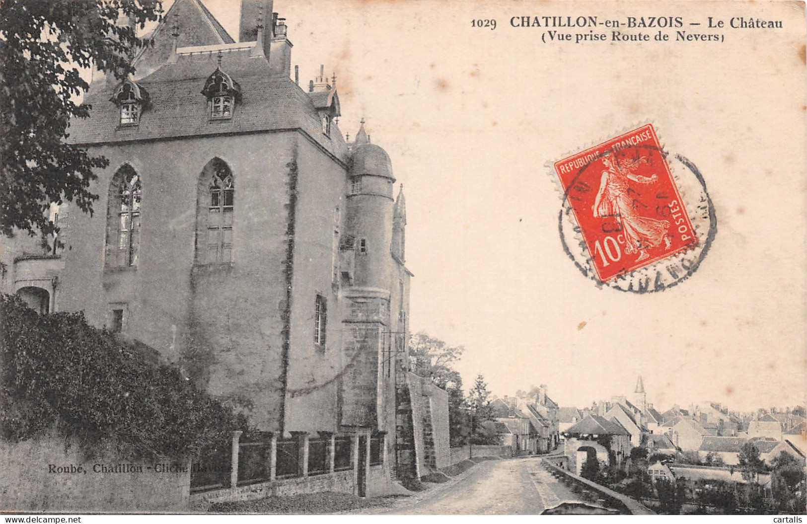 58-CHATILLON EN BAZOIS-N°4232-D/0043 - Chatillon En Bazois