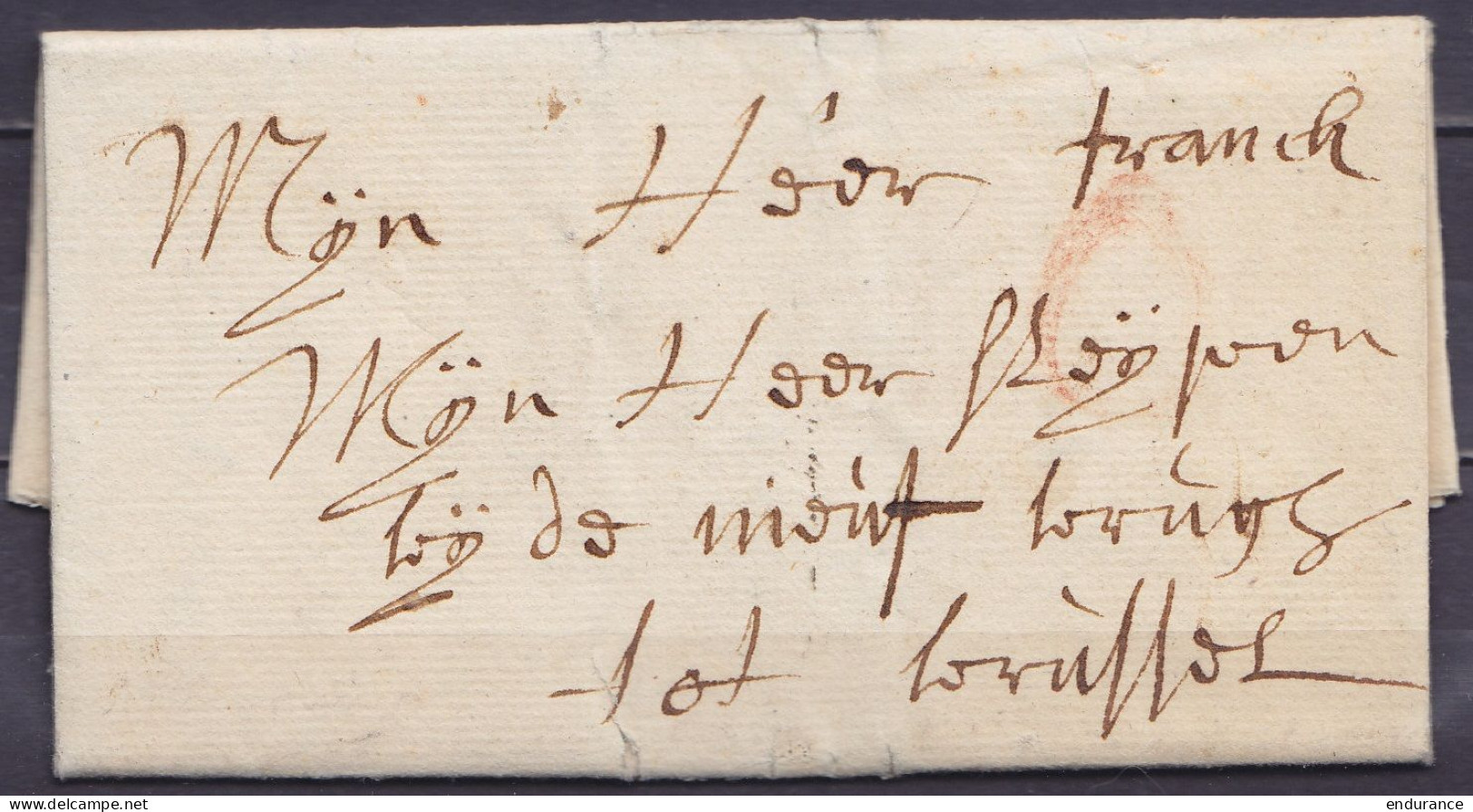 L. Datée 29 Décembre 1733 De ? Pour BRUSSEL - 1714-1794 (Oesterreichische Niederlande)