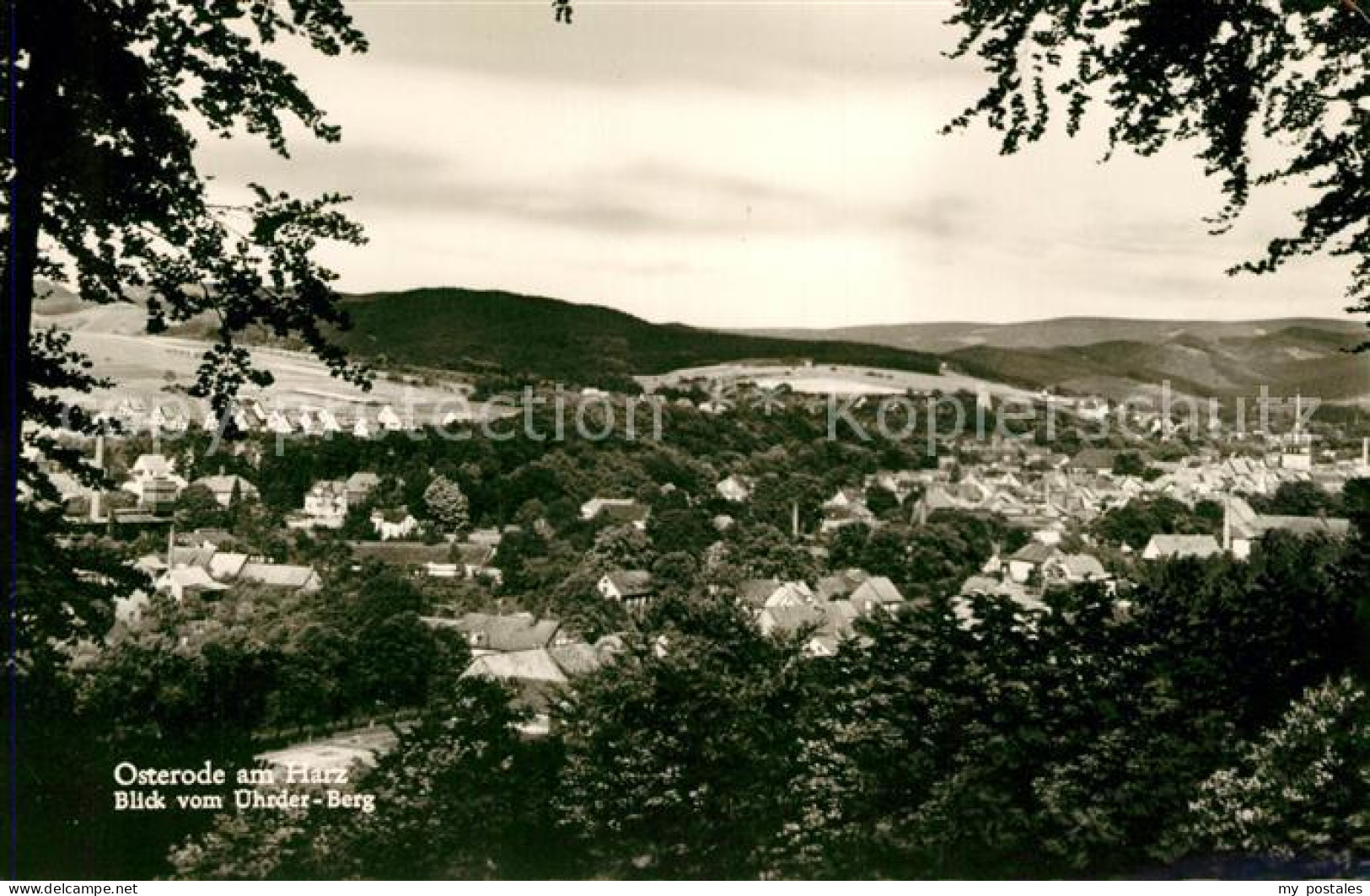 73138721 Osterode Harz Panorama Blick Vom Uehrder Berg Osterode Harz - Osterode