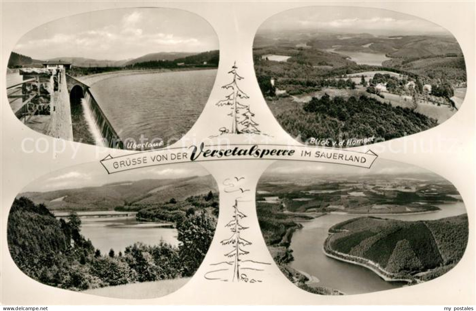 73138703 Versetalsperre Landschaftspanorama Blick Von Der Homert Stausee Ueberla - Lüdenscheid