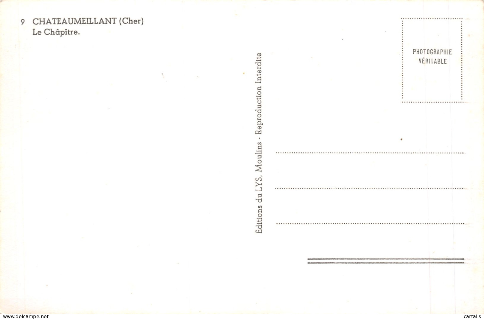 18-CHATEAUMEILLANT-N°4233-H/0033 - Châteaumeillant