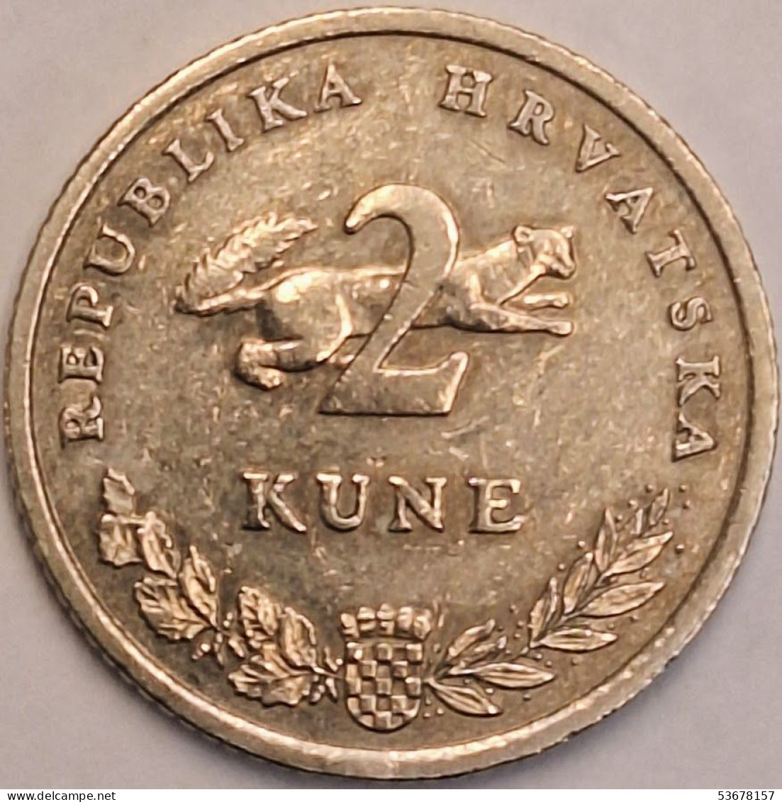 Croatia - 2 Kune 2000, KM# 21 (#3562) - Croatia