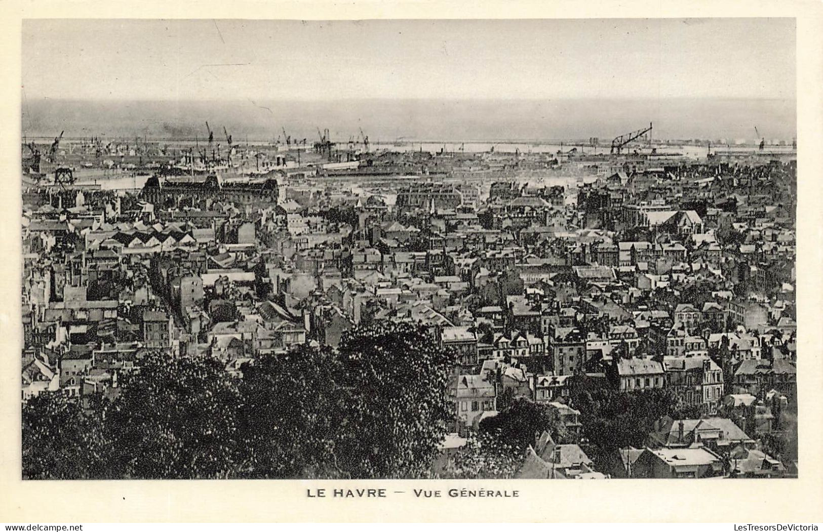 FRANCE - Le Havre - Vue Générale De La Ville - Vue Au Loin De La Mer - Carte Postale Ancienne - Non Classés