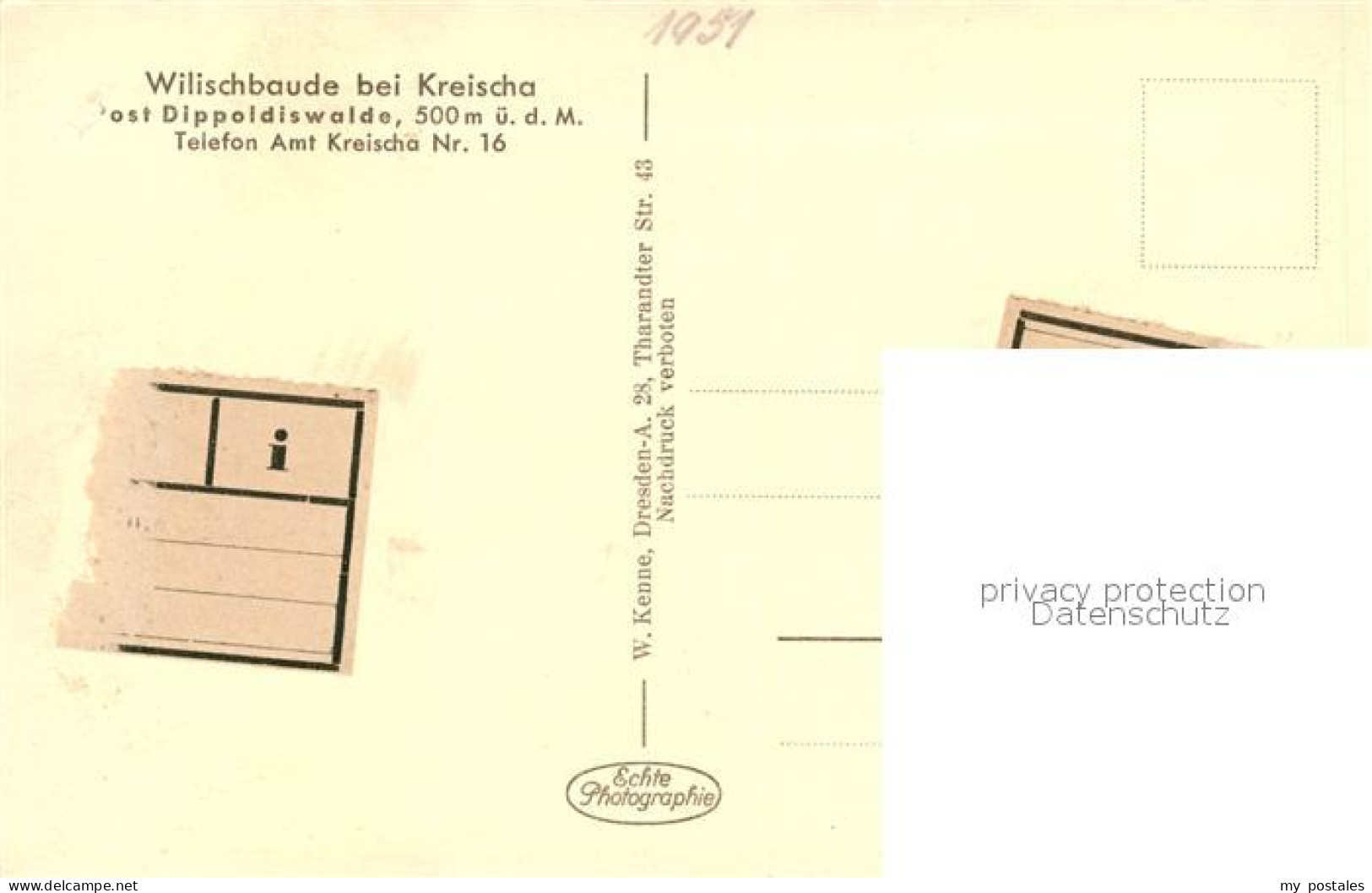 73137035 Kreischa Blick Vom Wilisch Nach Quohrener Kipse Und Lerchenberg Kreisch - Kreischa