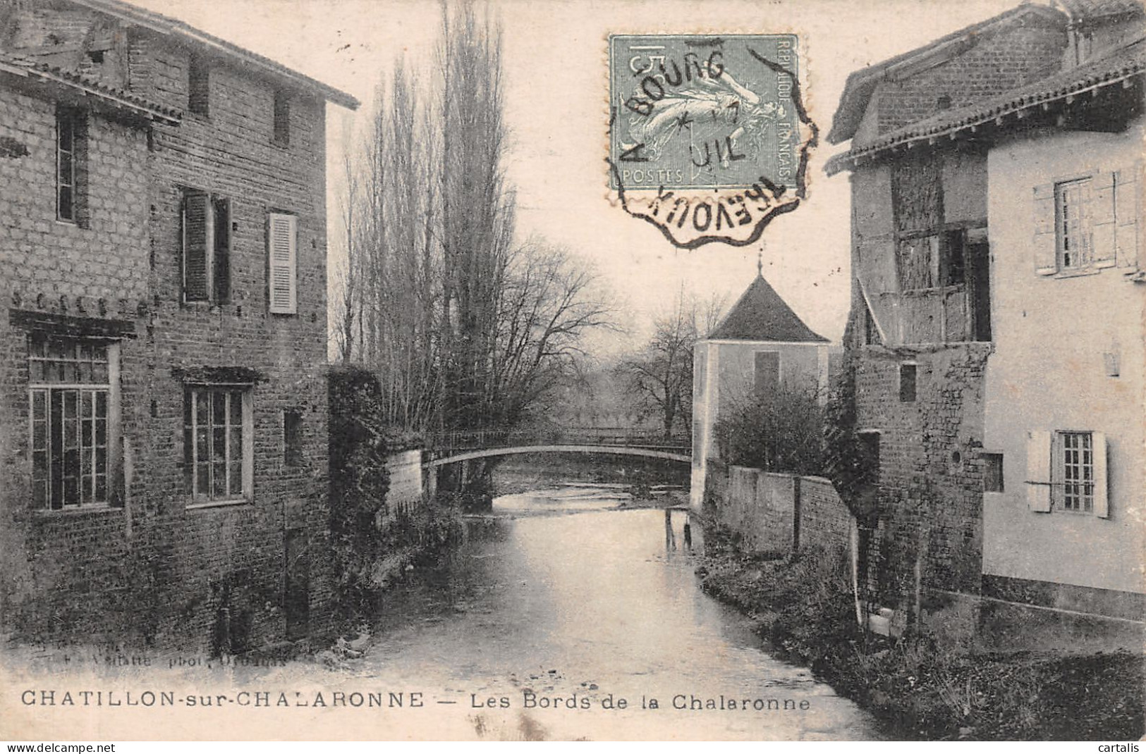 01-CHATILLON SUR CHALARONNE-N°4235-F/0063 - Châtillon-sur-Chalaronne