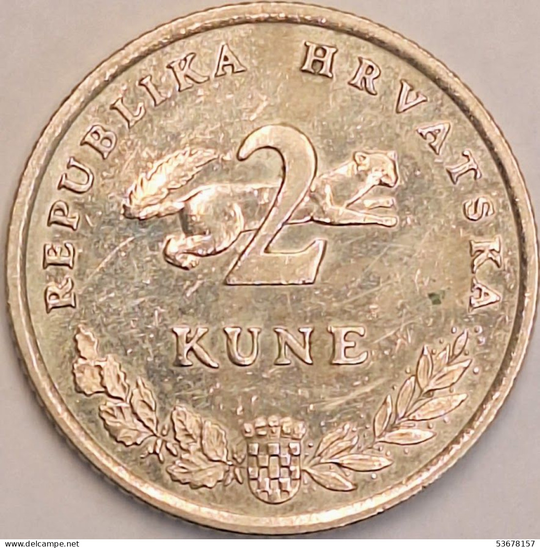 Croatia - 2 Kune 2004, KM# 21 (#3563) - Croacia