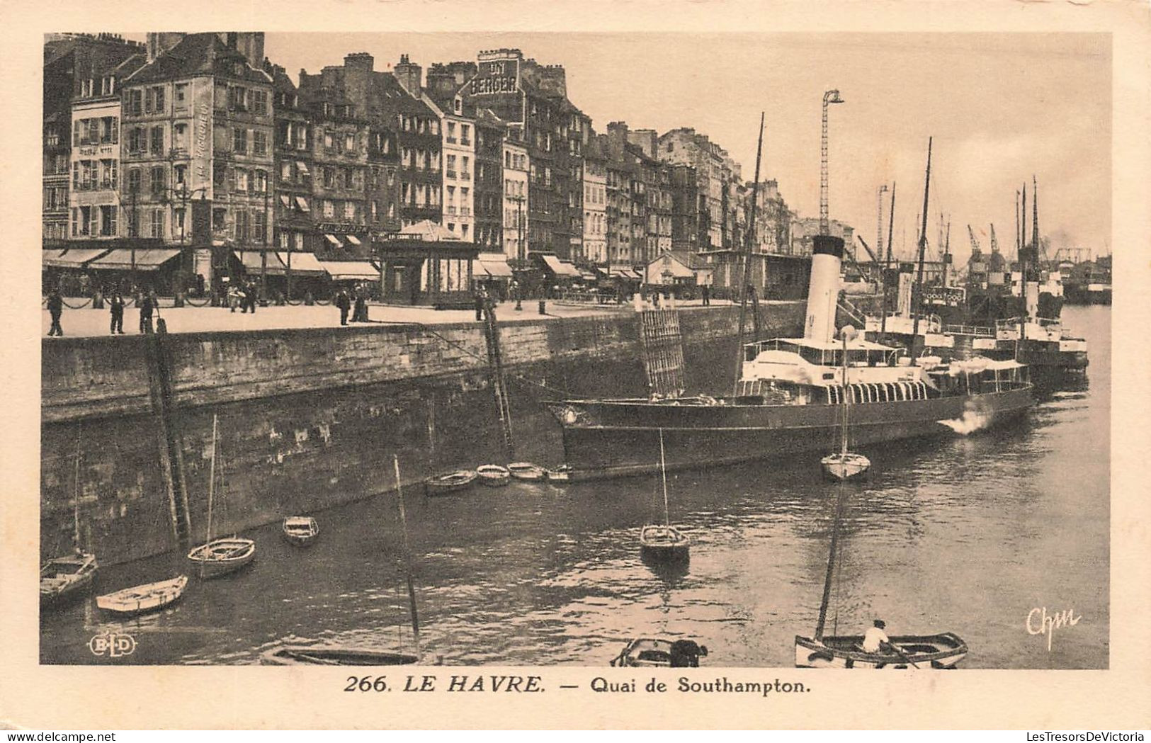 FRANCE - Le Havre - Vue Générale Sur Le Quai De Southampton - Animé - Carte Postale Ancienne - Unclassified