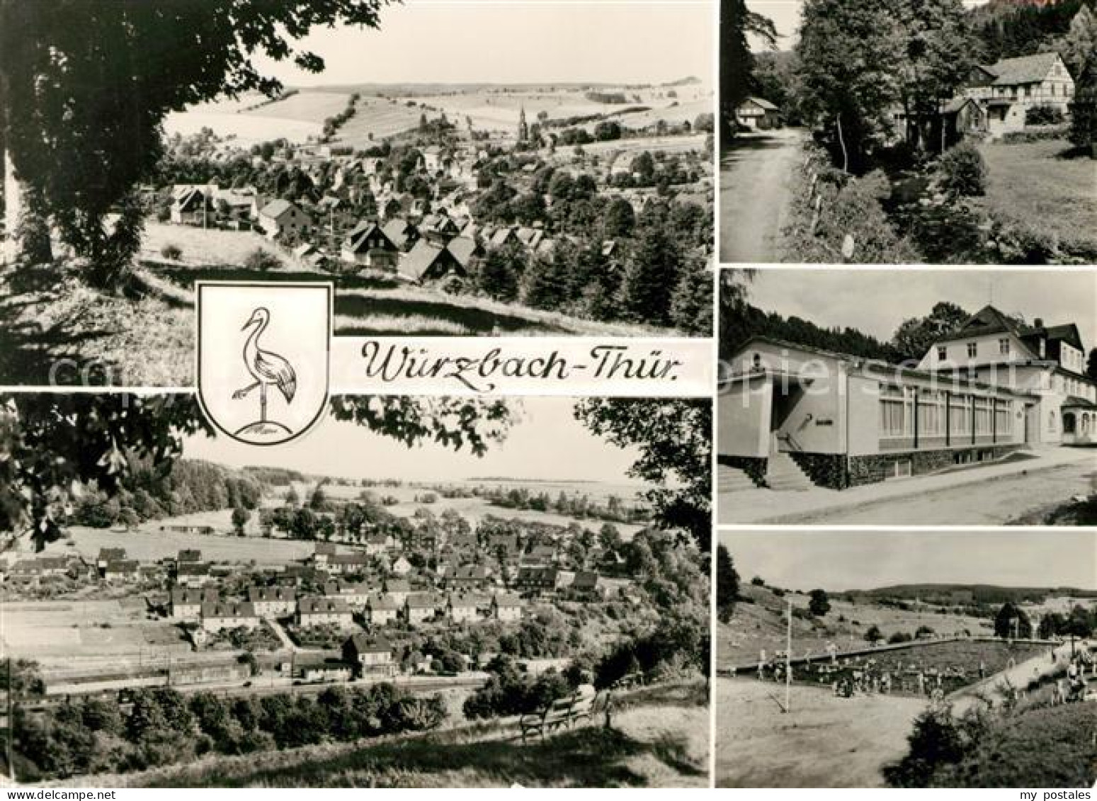 73136804 Wurzbach Landschaftspanorama Ortspartien Gaststaette Freibad Wurzbach - Te Identificeren