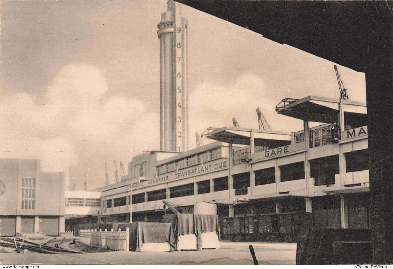 FRANCE - Le Havre - Vue Générale De La Gare - La Gare Maritime - Carte Postale Ancienne - Station