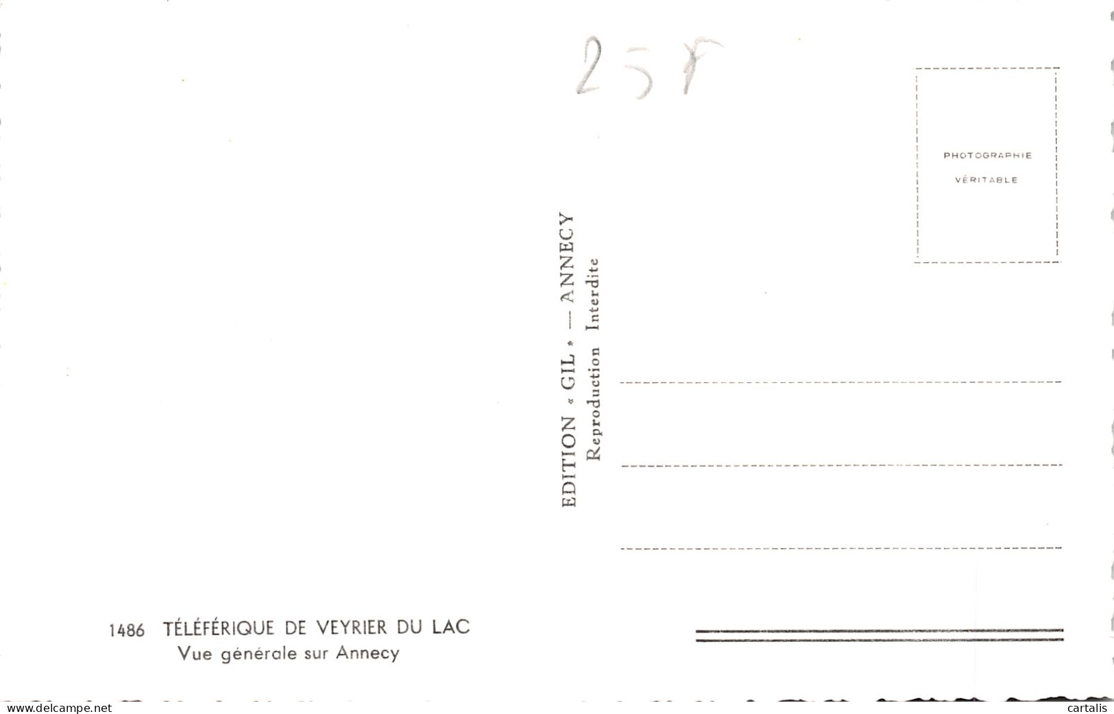 74-VEYRIER DU LAC-N°4237-B/0309 - Veyrier