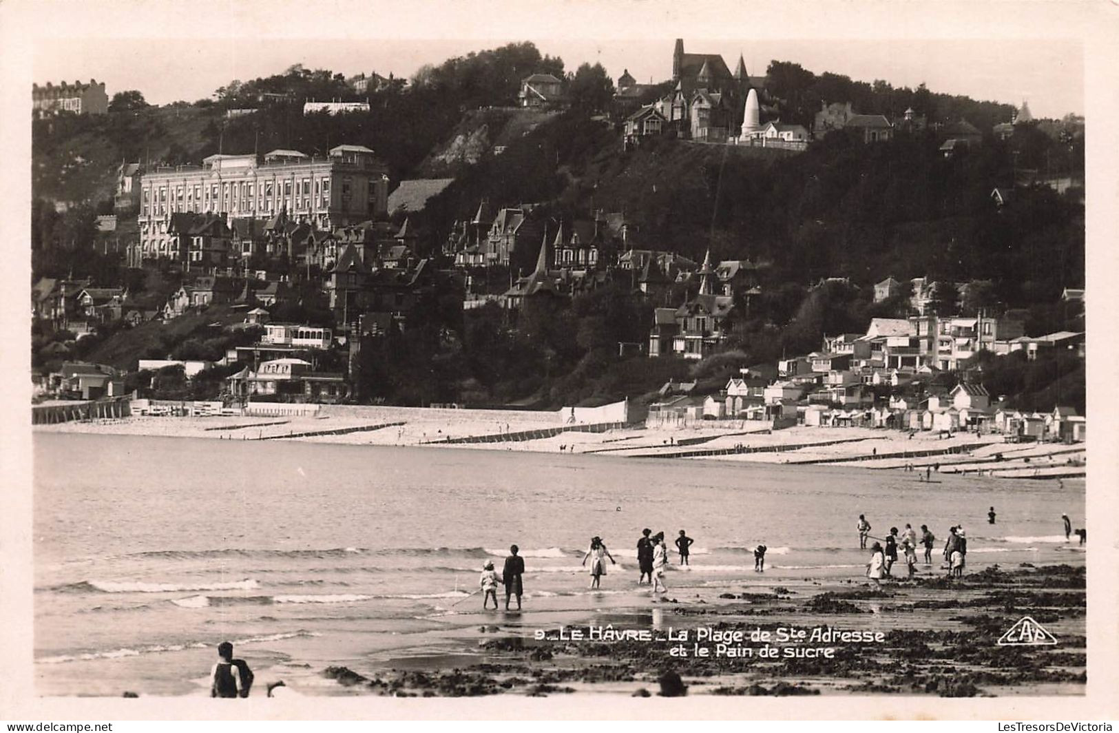 FRANCE - Le Havre - Vue Générale Sur La Plage De Ste Adresse Et Le Pain De Sucre - Animé - Carte Postale Ancienne - Non Classificati