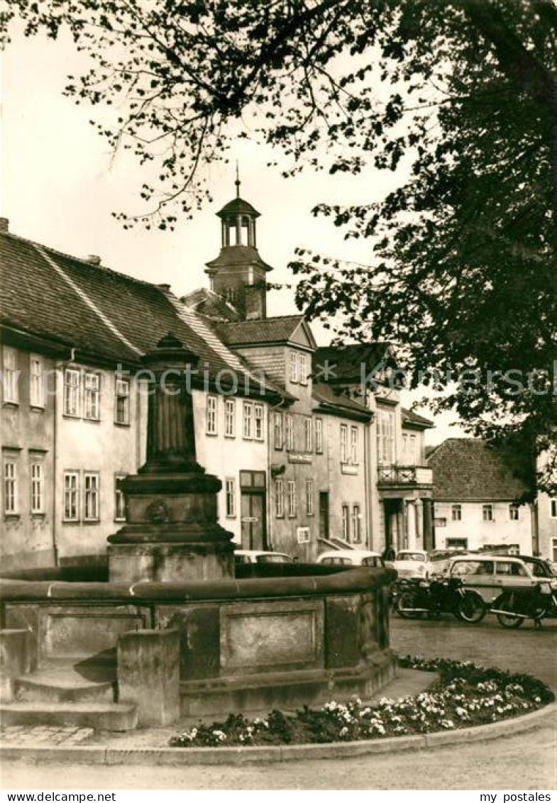 73135050 Bad Berka Marktplatz Mit Rathaus Bad Berka - Bad Berka