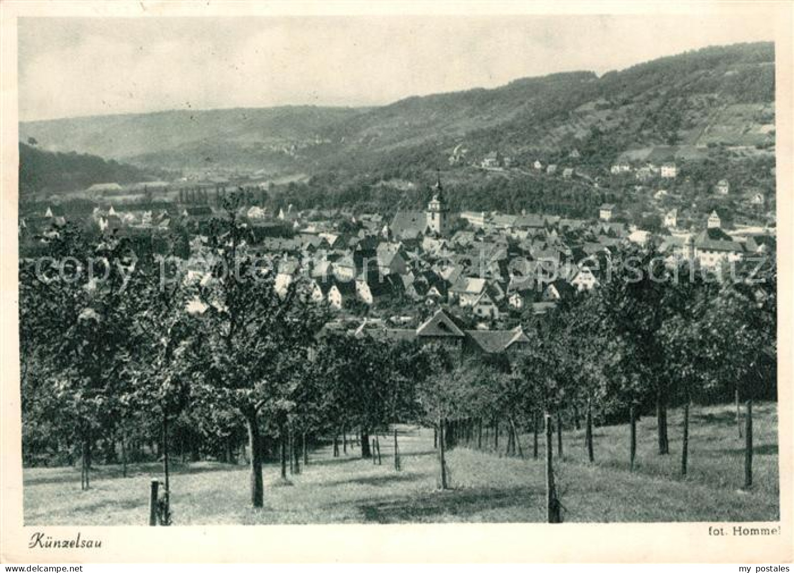 73135034 Kuenzelsau Panorama Kuenzelsau - Künzelsau