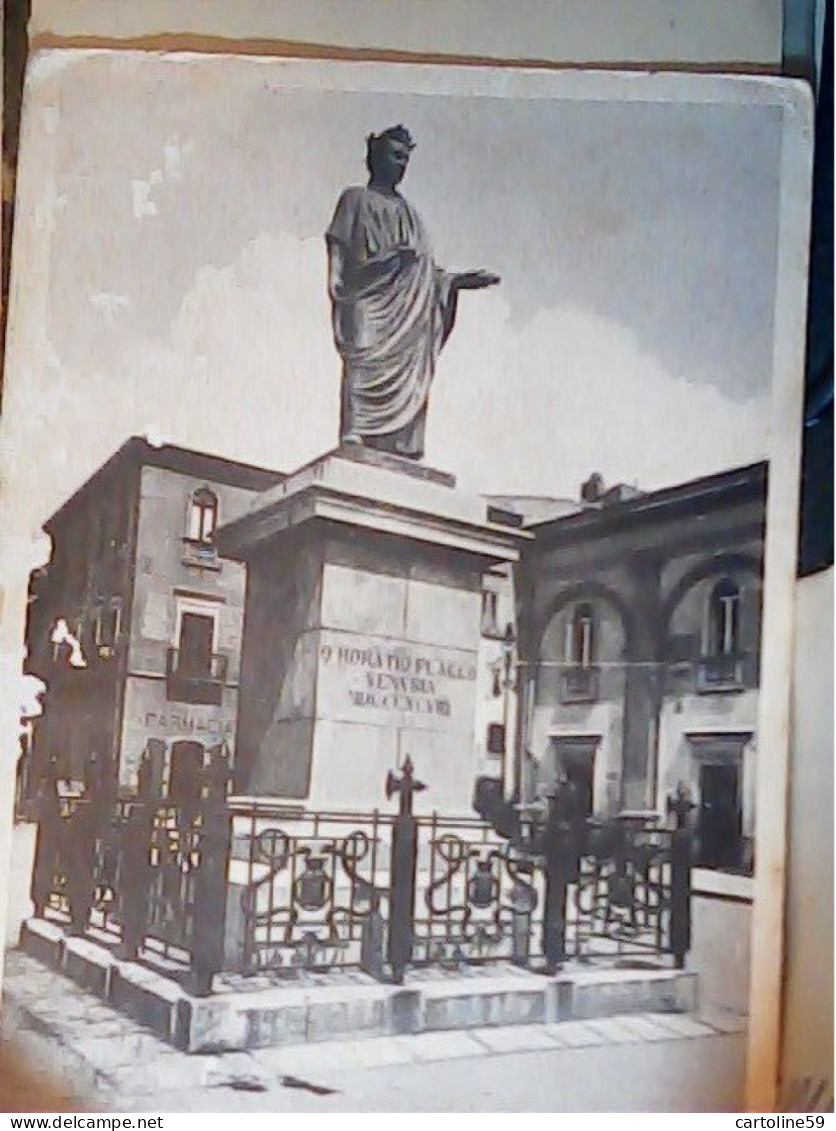 VENOSA - MONUMENTO A ORAZIO FIACCO POTENZA  VB1954 JU4778 - Potenza