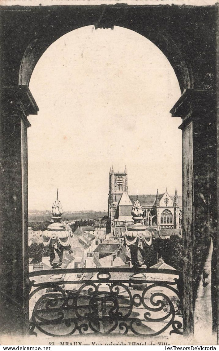 FRANCE - Meaux - Vue Prise De L'hôtel De Ville - Carte Postale Ancienne - Meaux