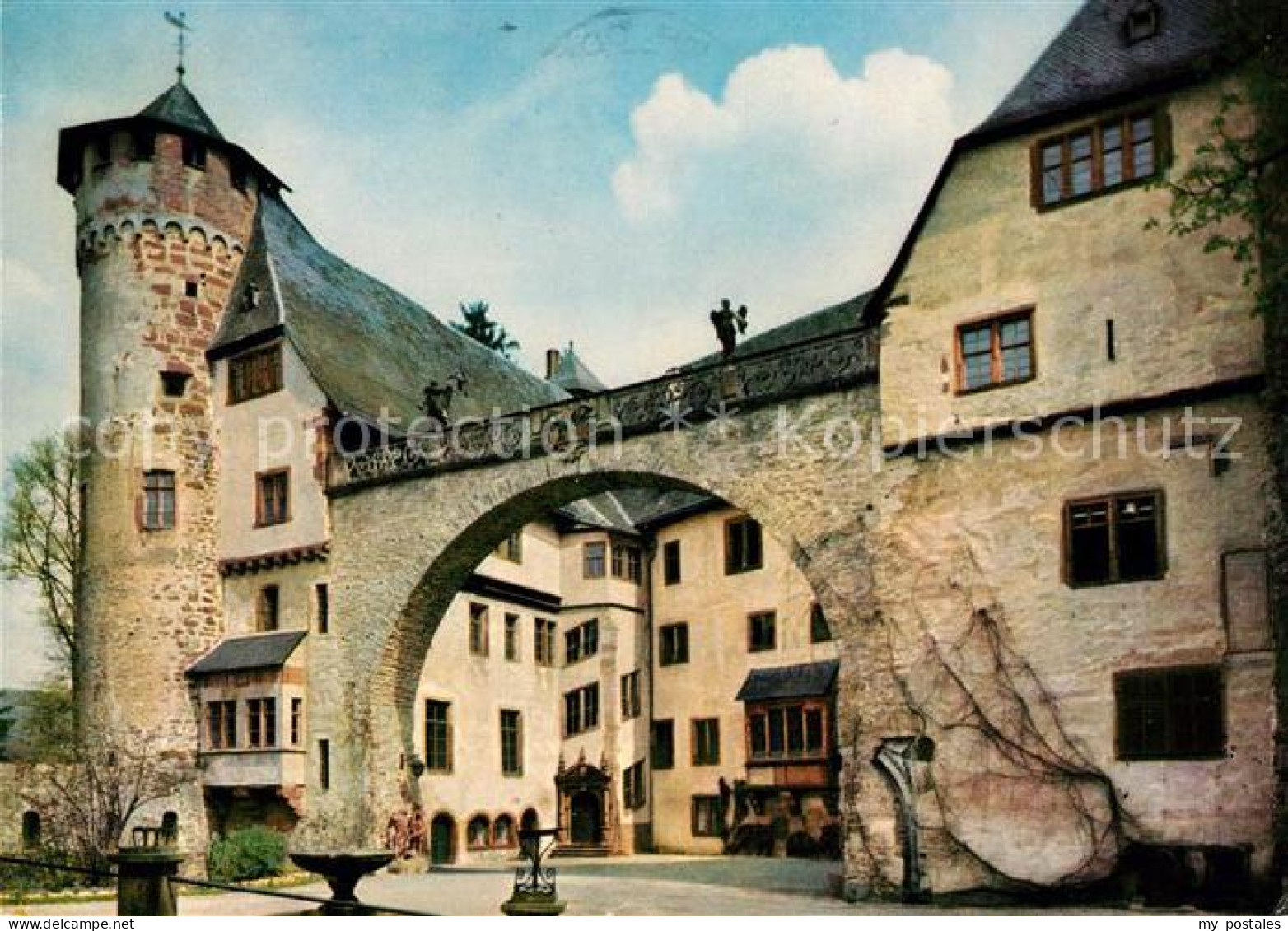 73133521 Steinbach Michelstadt Schloss Fuerstenau Innenhof Steinbach Michelstadt - Michelstadt