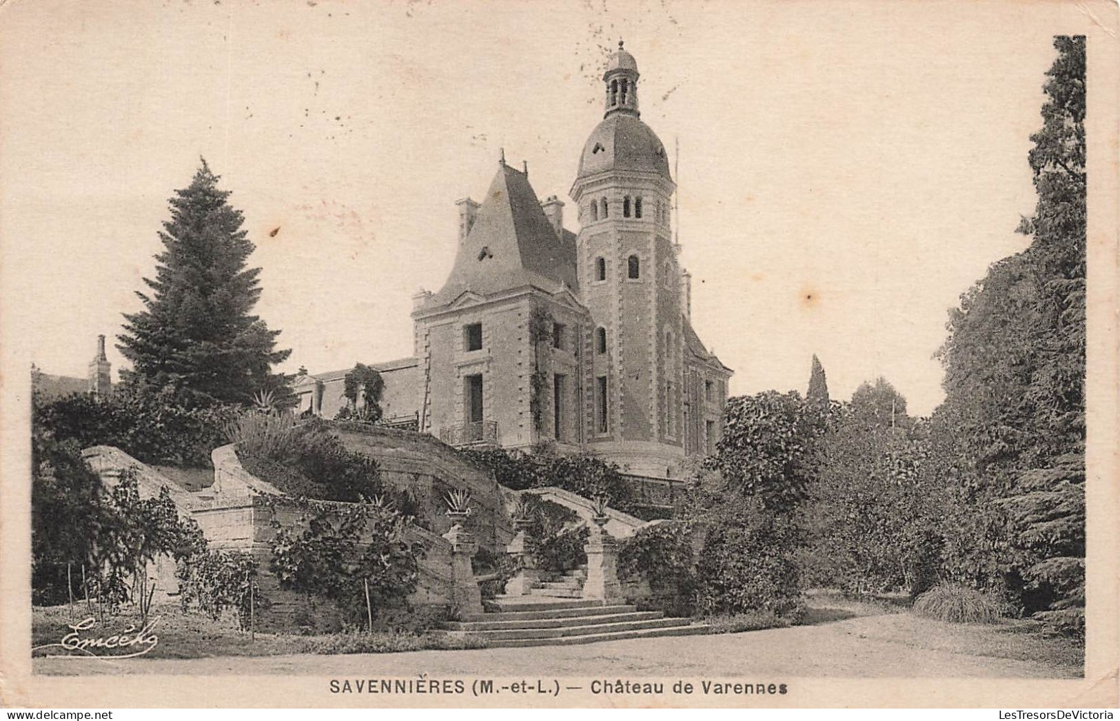 FRANCE - Savennières - Château De Varennes - Carte Postale Ancienne - Otros & Sin Clasificación