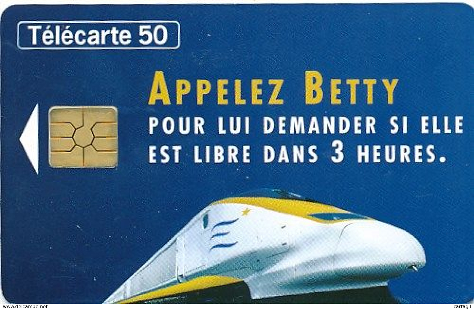 Télécarte France (07/97) Eurostar (visuel, Puce,  état, Unités, Etc Voir Scan) + Port - Zonder Classificatie