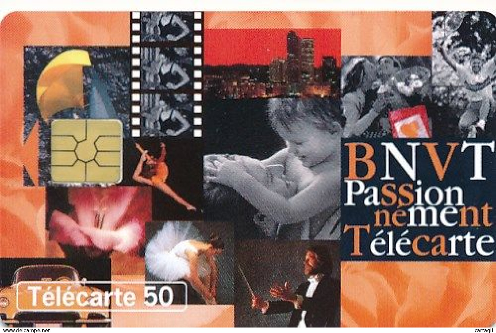 Télécarte France (04/97) BNVT  (visuel, Puce,  état, Unités, Etc Voir Scan) + Port - Zonder Classificatie