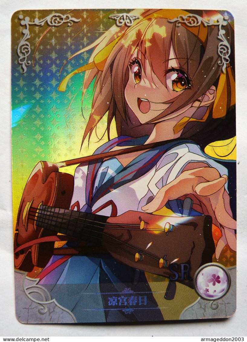 CARTE SEXY GIRL MANGA HOLO Suzumiya Haruhi NS-2M10SR-10 - Sonstige & Ohne Zuordnung