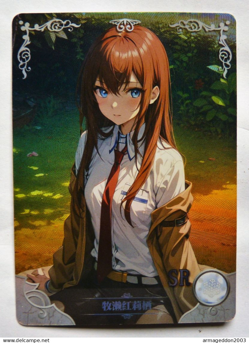 CARTE SEXY GIRL MANGA HOLO Kurisu Makise -Science Adventure SR - NS-2M11SR-14 - Other & Unclassified