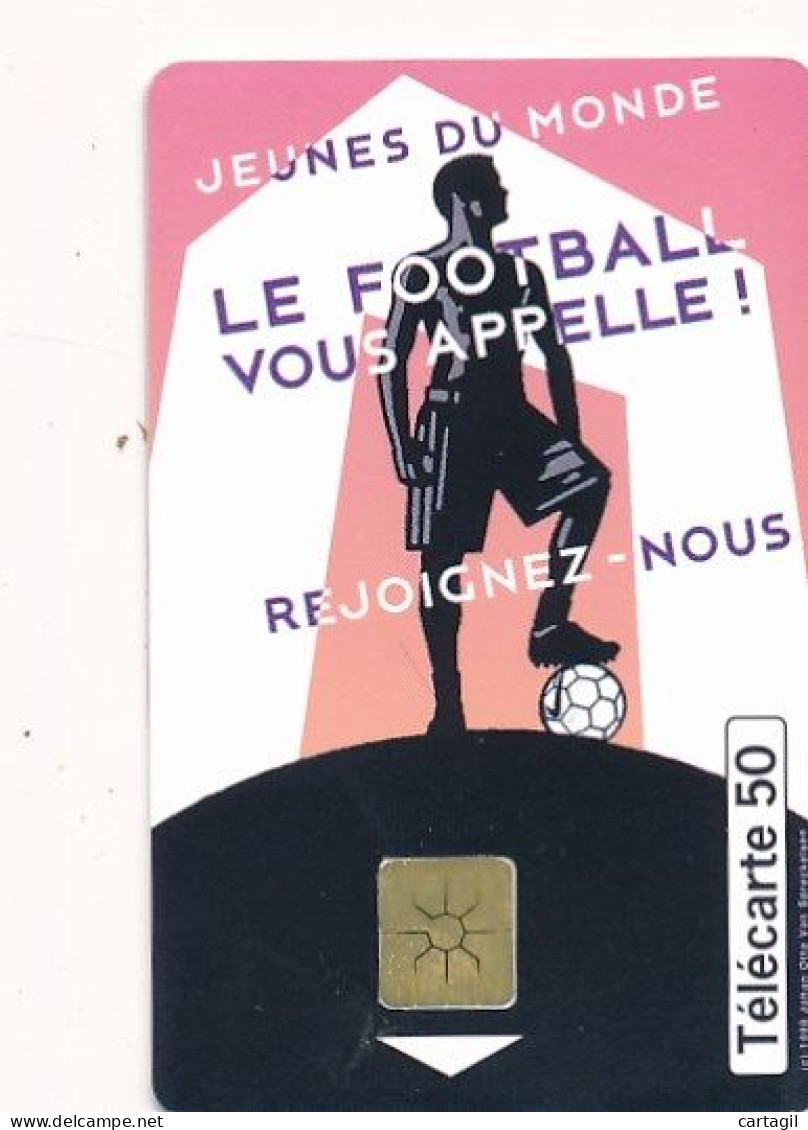 Télécarte France (06/98) Jeunes -Le Football Vous Appelle (visuel, Puce,  état, Unités, Etc Voir Scan) + Port - Non Classés