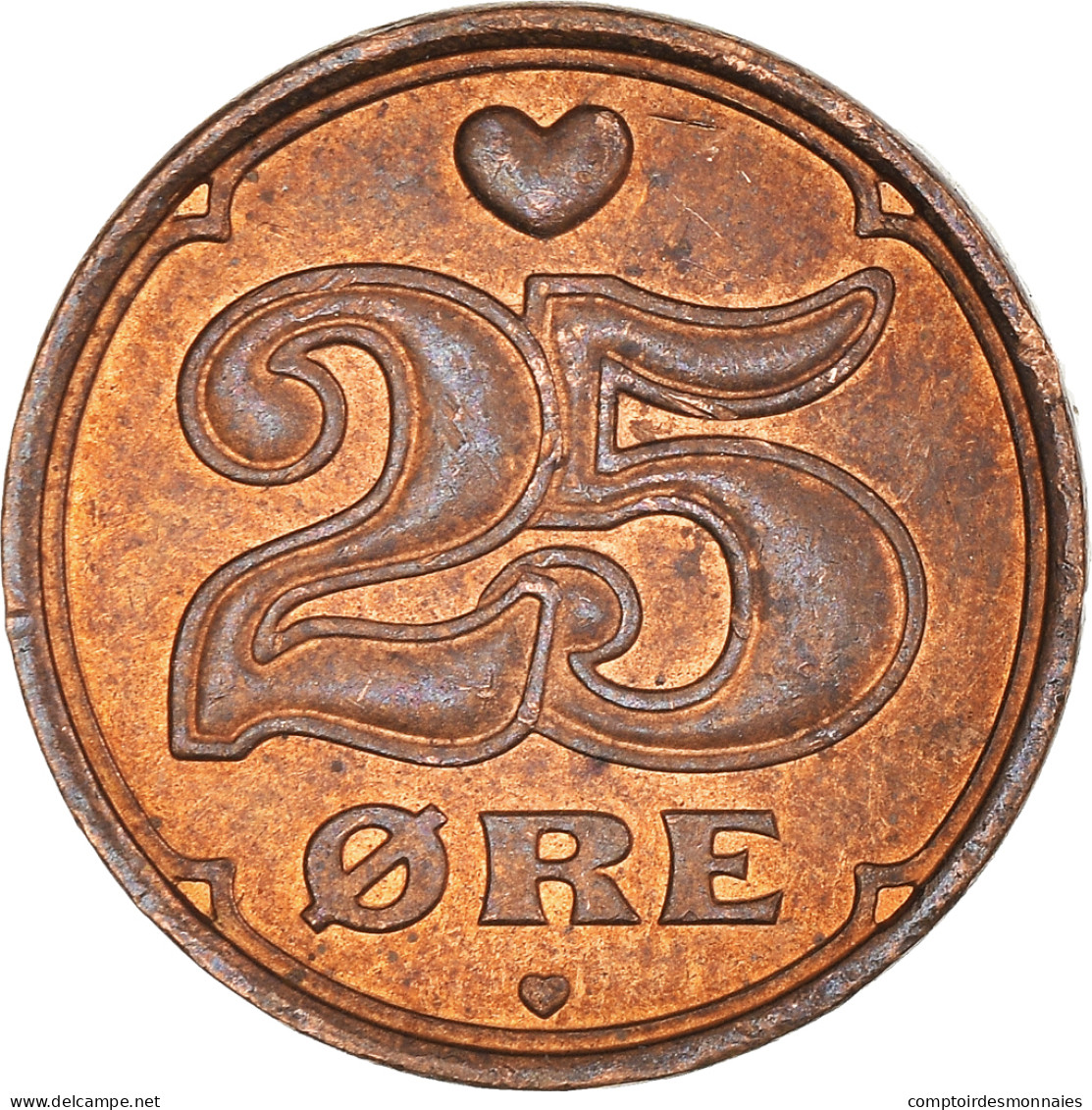 Monnaie, Danemark, 25 Öre, 2005 - Danemark