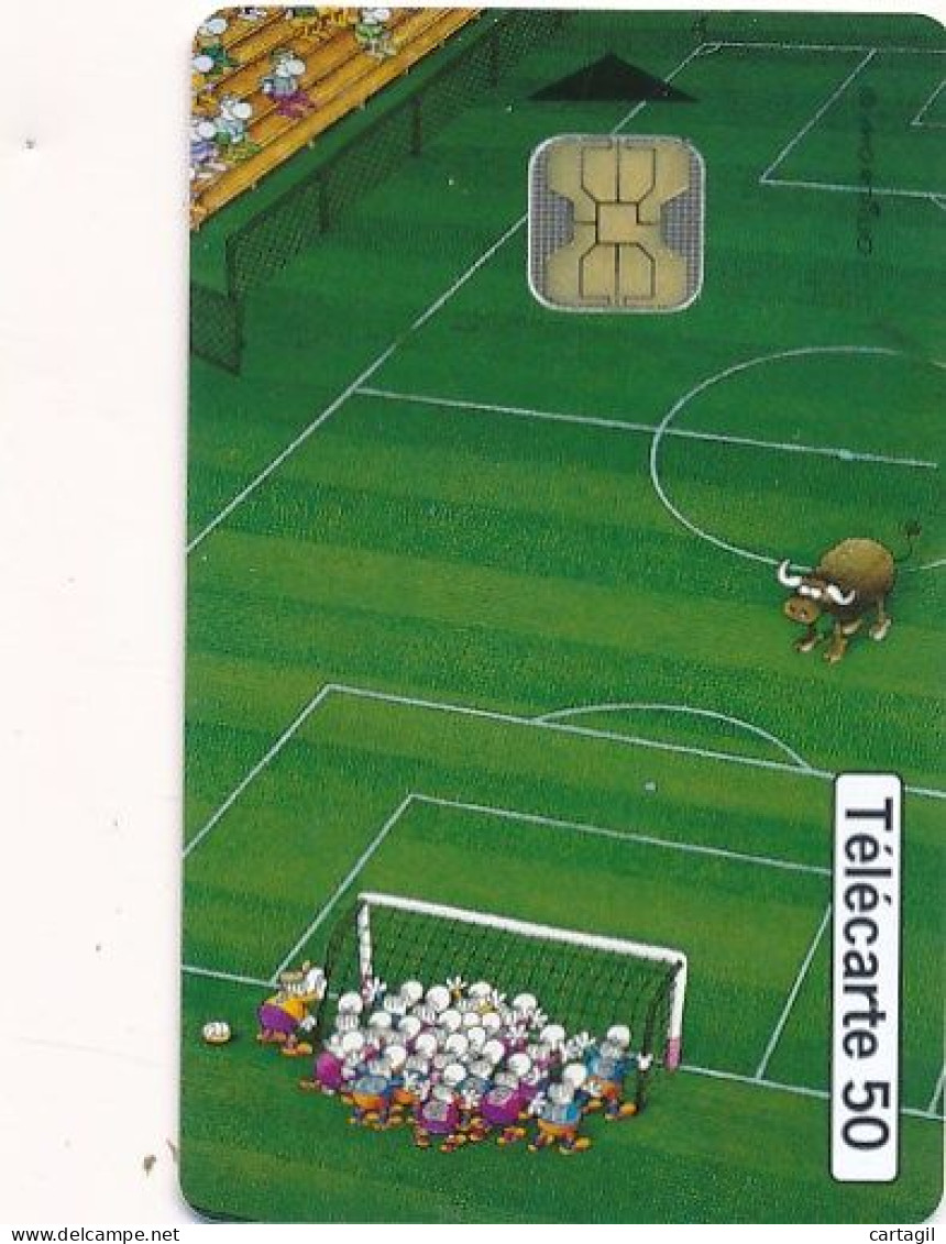 Télécarte France (05/98) Coupe Du Monde Foot 98-illustration Humour  (visuel, Puce, état, Unités, Etc Voir Scan) + Port - Non Classificati