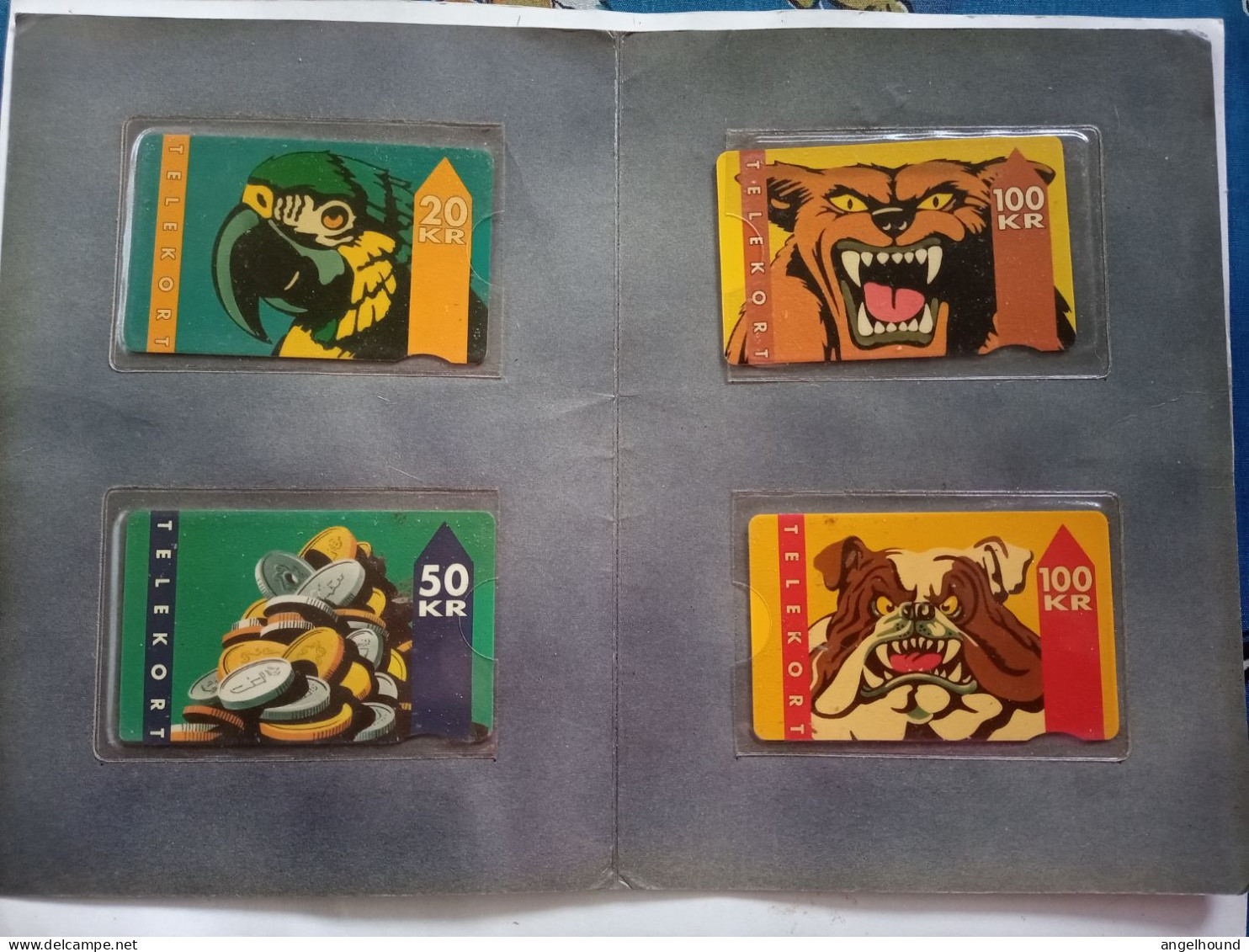 Denmark Phonecards Set Of 4  MINT In Folder 1991 - Denmark