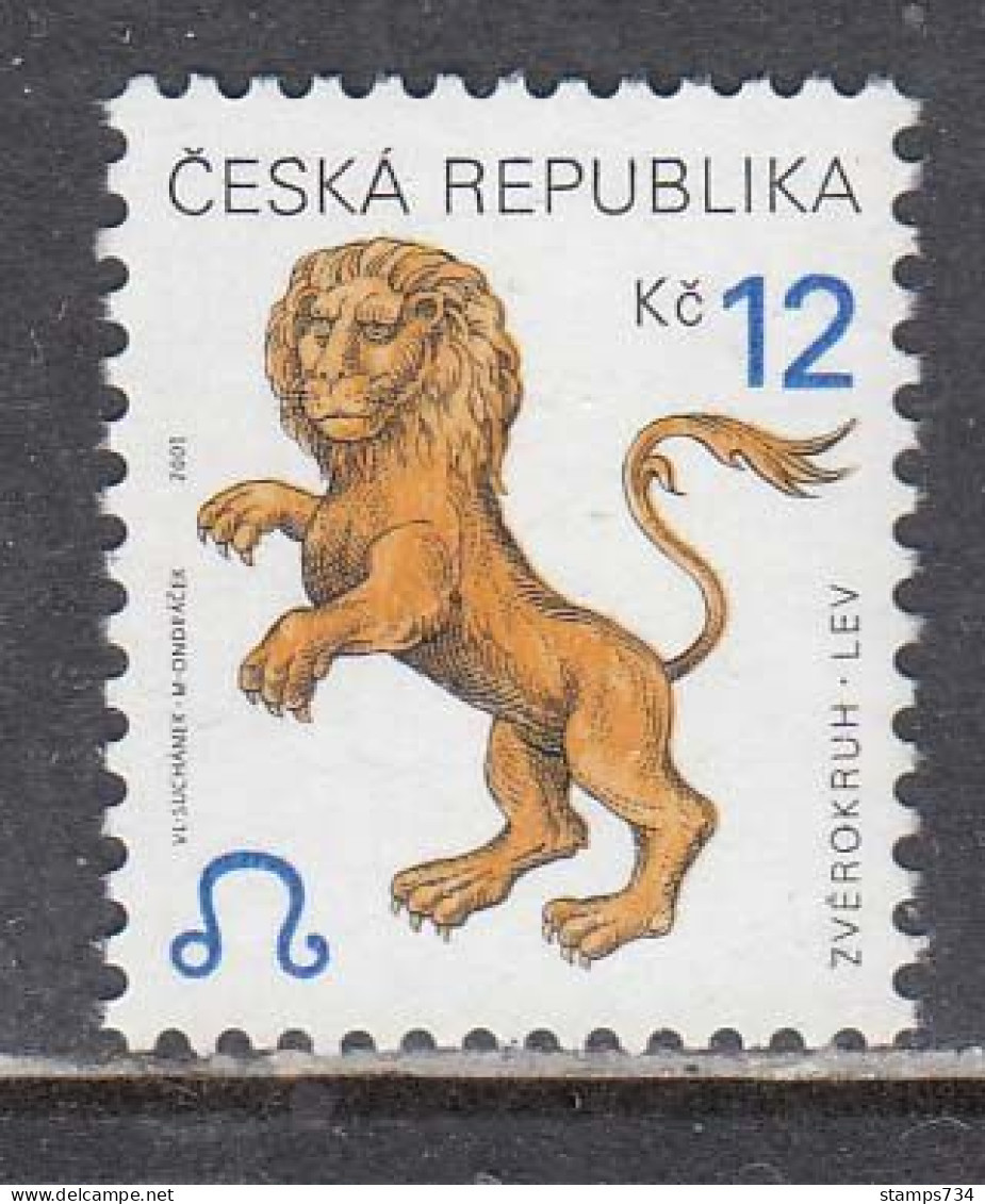 Czech Rep. 2001 - Zodiac Signs, Mi-Nr. 283, MNH** - Neufs