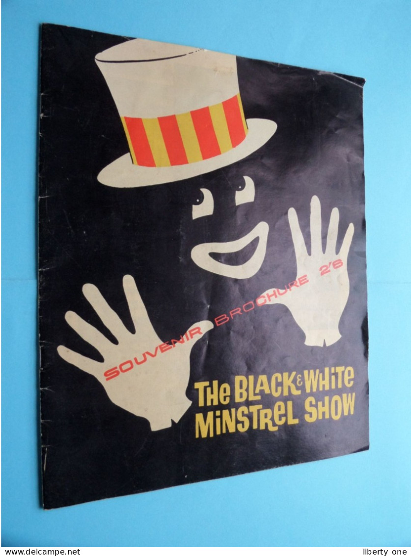 The BLACK & WHITE MINSTREL SHOW > Souvenir Brochure 2'6 ( Robert Luff ) Anno 19?? ( See SCANS Of All Pages ) ! - Programmes