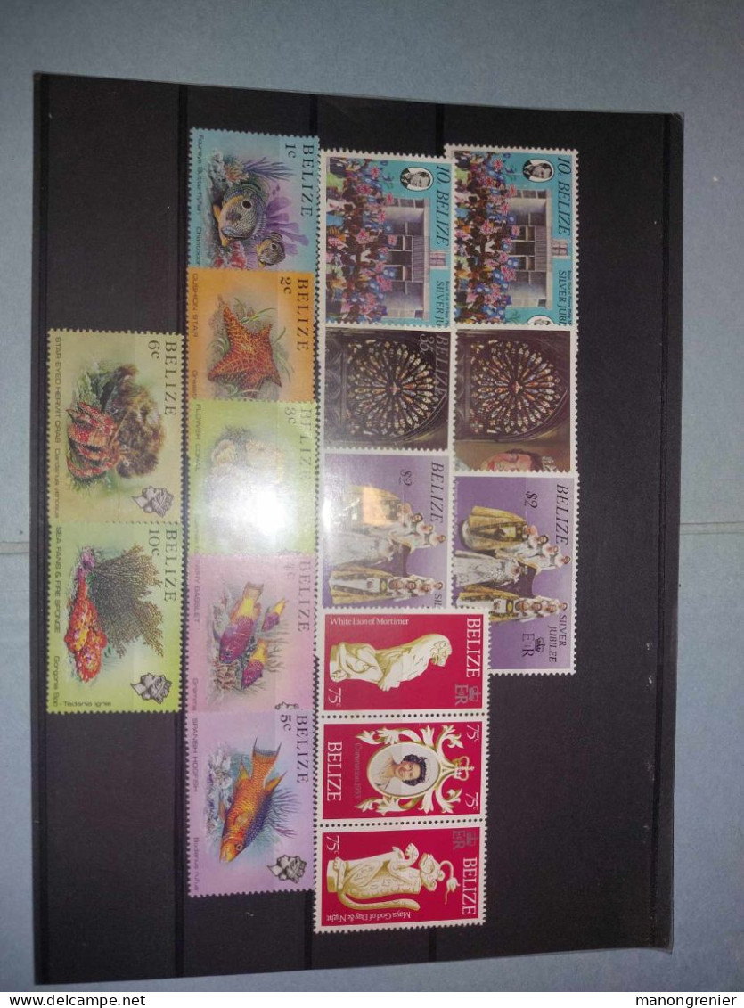 Collection Du Belize - Belize (1973-...)