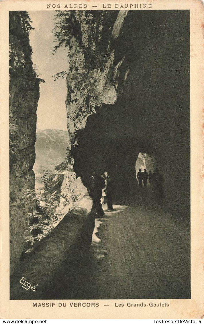 FRANCE - Vercors - Massif Du Vercors - Les Grands Goulets - Carte Postale Ancienne - Vercors